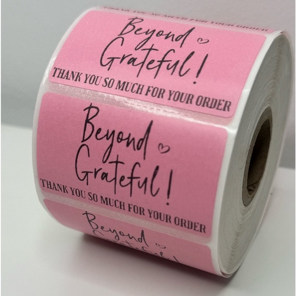 Thank You Stickers for Poshmark 2" | shipping supplies 100 pcs - Picture 9 of 13